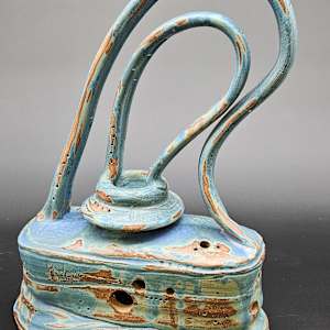 Life Vessels: Clay Bag Series - I AM IRONMAN by JOHN H GOOD 