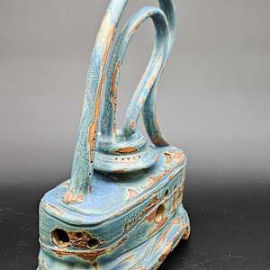 Life Vessels: Clay Bag Series - I AM IRONMAN by JOHN H GOOD 