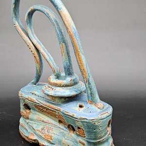 Life Vessels: Clay Bag Series - I AM IRONMAN by JOHN H GOOD 