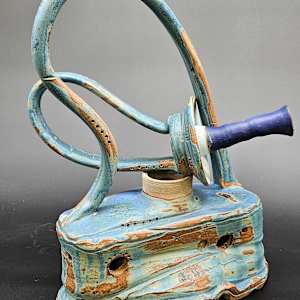 Life Vessels: Clay Bag Series - I AM IRONMAN by JOHN H GOOD 