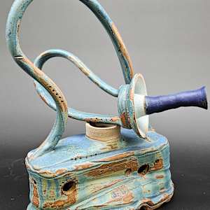 Life Vessels: Clay Bag Series - I AM IRONMAN by JOHN H GOOD 