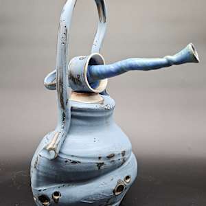 Life Vessels: Clay Bag Series - Rainy Days and Mondays by JOHN GOOD, Image 5.