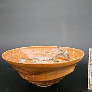 Life Vessels: Tempest Bowl Series - Orange Rain by JOHN H GOOD 