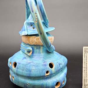 Life Vessels: Clay Bag Series - Fur Collar by JOHN H GOOD, Image 3.