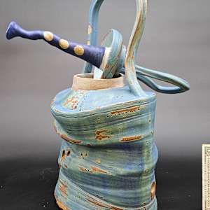 Life Vessels: Clay Bag Series - Tall Boy by JOHN H GOOD 