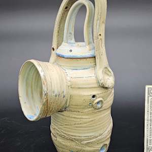 Life Vessels: Unusable Teapot Series - Short and Stout by JOHN H GOOD 