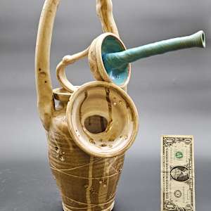 Life Vessels: Unusable Teapot Series - Blue Hole by JOHN GOOD 