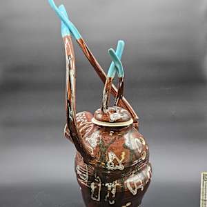 Life Vessels: Unusable Teapot Series - The Beginning of the End by JOHN GOOD 