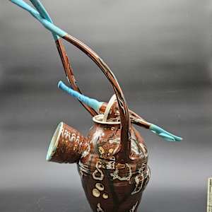 Life Vessels: Unusable Teapot Series - The Beginning of the End by JOHN GOOD 