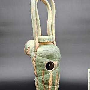 Life Vessels: Unusable Teapot Series - Freddie #1 by JOHN H GOOD 