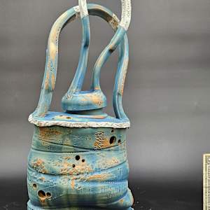 Life Vessels: Clay Bag Series - Tumbling by JOHN H GOOD, Image 3.