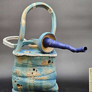 Life Vessels: Clay Bag Series - Tumbling by JOHN H GOOD, Image 4.