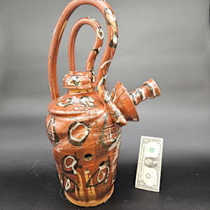 Life Vessels: Unusable Teapot Series: Circles and Holes by JOHN H GOOD 