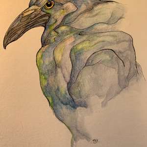 The Raven by Barbara Wentzell Jaquith, Image 1.