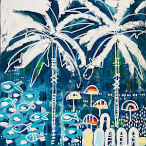 Harbour Night Lights by Shelley Wales, Image 1.