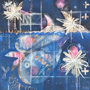 Three beneath the blue by Shelley Wales