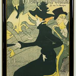 Le Divan Japonais by Henri de Toulouse-Lautrec