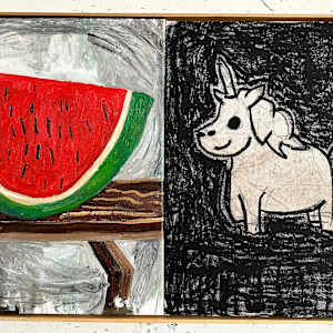 Watermelon and Toy by andrew alba, Image 1.