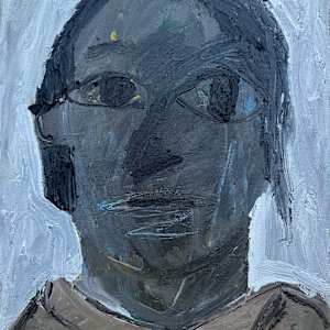 Grey Face by andrew alba 