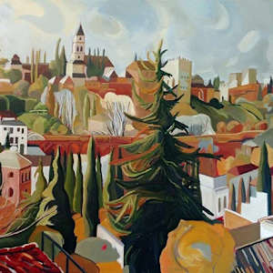 Alhambra, Spain by Phyllis Bryce Ely