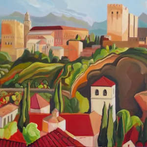 Granada, End of Day by Phyllis Bryce Ely