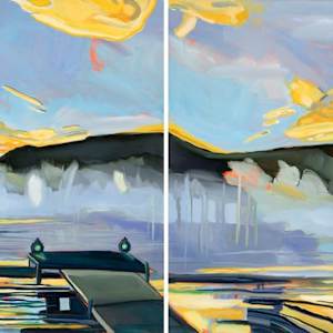 FROZEN MIST AT DAWN by Phyllis Bryce Ely