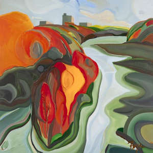 GENESEE LOOKING NORTH by Phyllis Bryce Ely