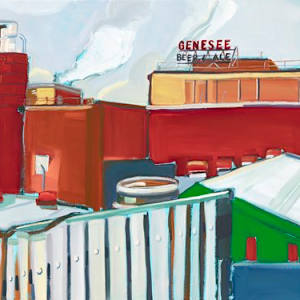 GENESEE BREWERY VIEW by Phyllis Bryce Ely