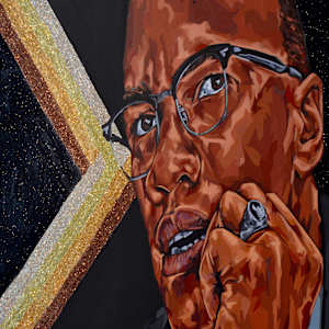 61.04 | malcolm x by Yvonne Ferguson