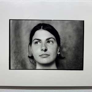 First Rolls - bloody nose self-portrait by Kari Orvik