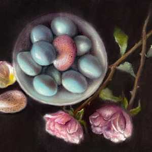 Eggs and Roses by Nanette Catigbe