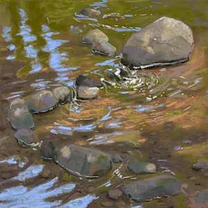 Deer Creek Trickle by Greg Johannesen
