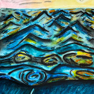 Sunset on the Water by Sarah Welge