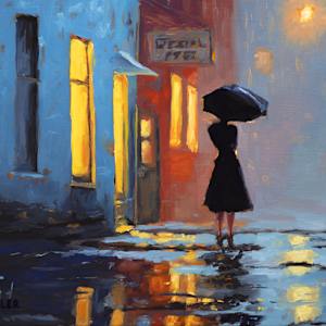 Rainy Evening by Krissy Culler