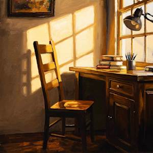 Between Chapters by Krissy Culler, Image 1.