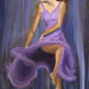 Lavendar Dancer by Joan Affenit