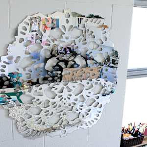 Lace Mirror by Lizz Aston