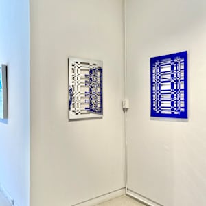 Optical Weave Mirror by Lizz Aston 