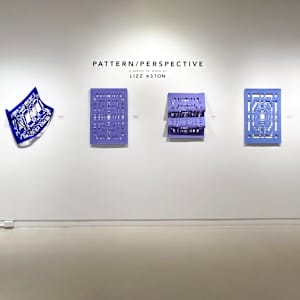 Optical Weave Pattern #2 by Lizz Aston 