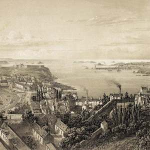 Saint-Malo et Saint-Servan avec Dinard. by Felix Benoist