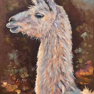 Lucy Llama by Kristy McNelly, Image 1.