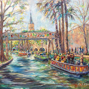 Riverwalk Fiesta by Kristy McNelly, Image 1.