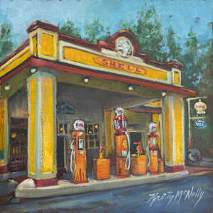 Shell Station by Kristy McNelly, Image 1.