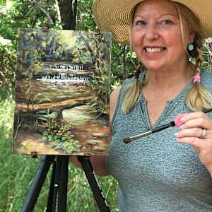 Waterfall in Boerne by Kristy McNelly, Image 1.