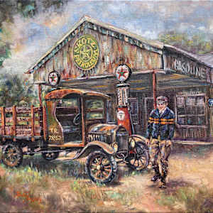 Out of Gas, Out of Cash by Kristy McNelly, Image 1.