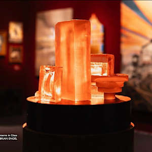 Sand Cast Foundry Patterns in Glass by Patterns of Meaning