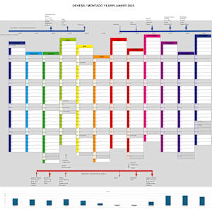 Dehesa Montado yearplanner by RAG Davies
