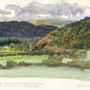 Hafod, Cwmystwyth autumn colours by RAG Davies