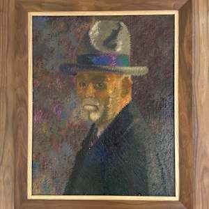 Self portrait by Augusto Giacometti, Image 1.