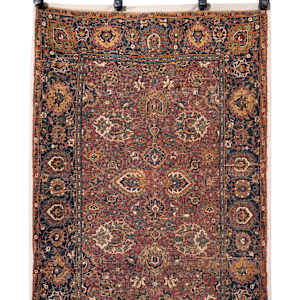 A part-cotton Safavid Isfahan carpet
